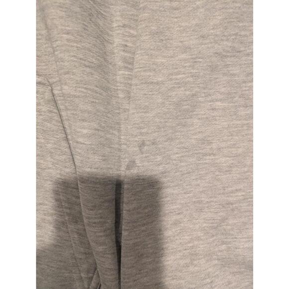 Adidas Gray Pullover Hoodie Sweatshirt Kangaroo Pocket Mens XXL Center Logo - Picture 6 of 6